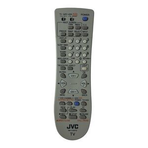 JVC RM-C1257G Remote Control AV27F704 AV32F704 AV36F704 Original Authentic OEM
